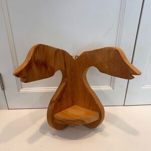 Wooden Goose Wall Shelf – Country / Cottage Décor Shelf